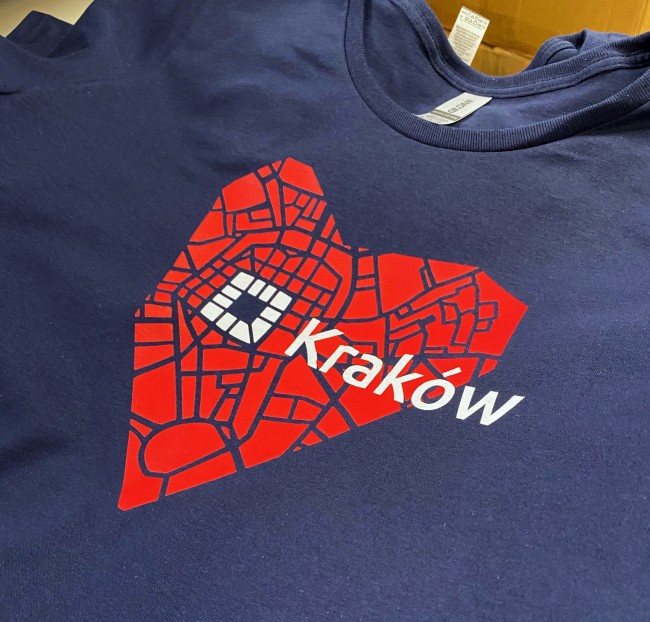 koszulka z nadrukiem - Urząd Miasta Kraków